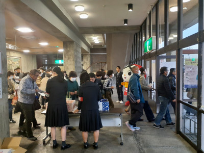 ④イベント終了時には皆でお見送り
