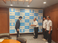 愛媛小林製薬株式会社寄贈式１